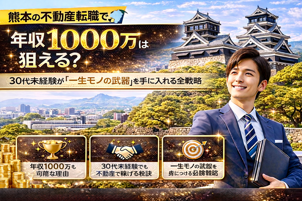 熊本　不動産　未経験　30代