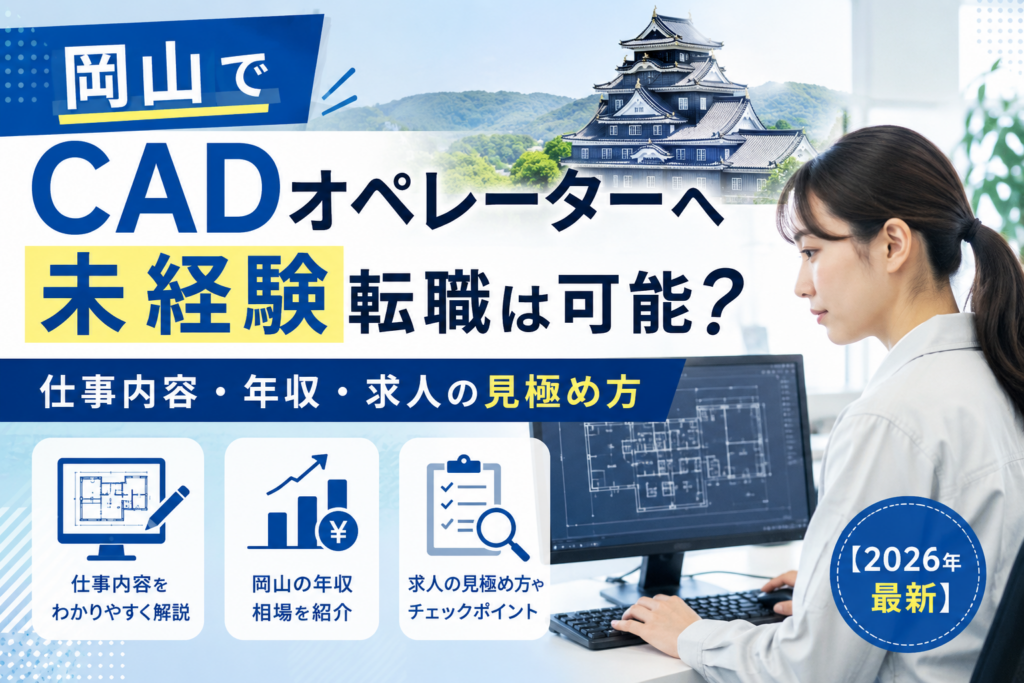 CADオペレーター転職