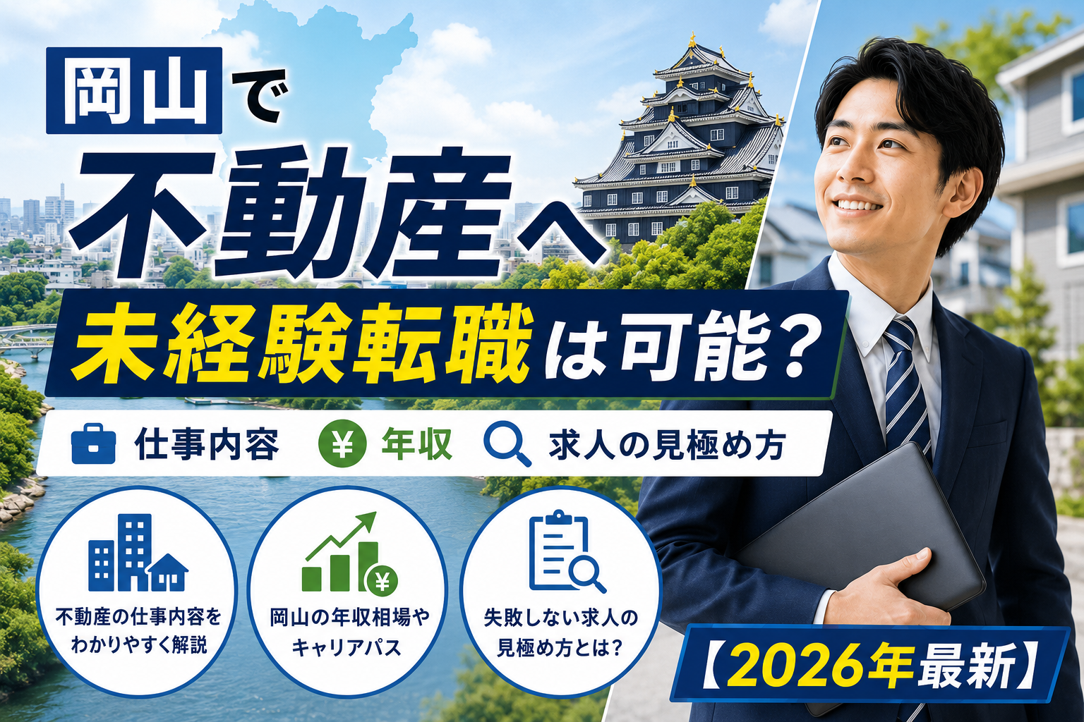 岡山不動産転職