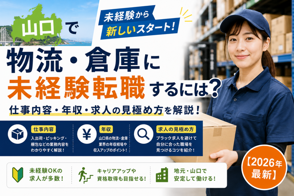物流倉庫未経験転職山口