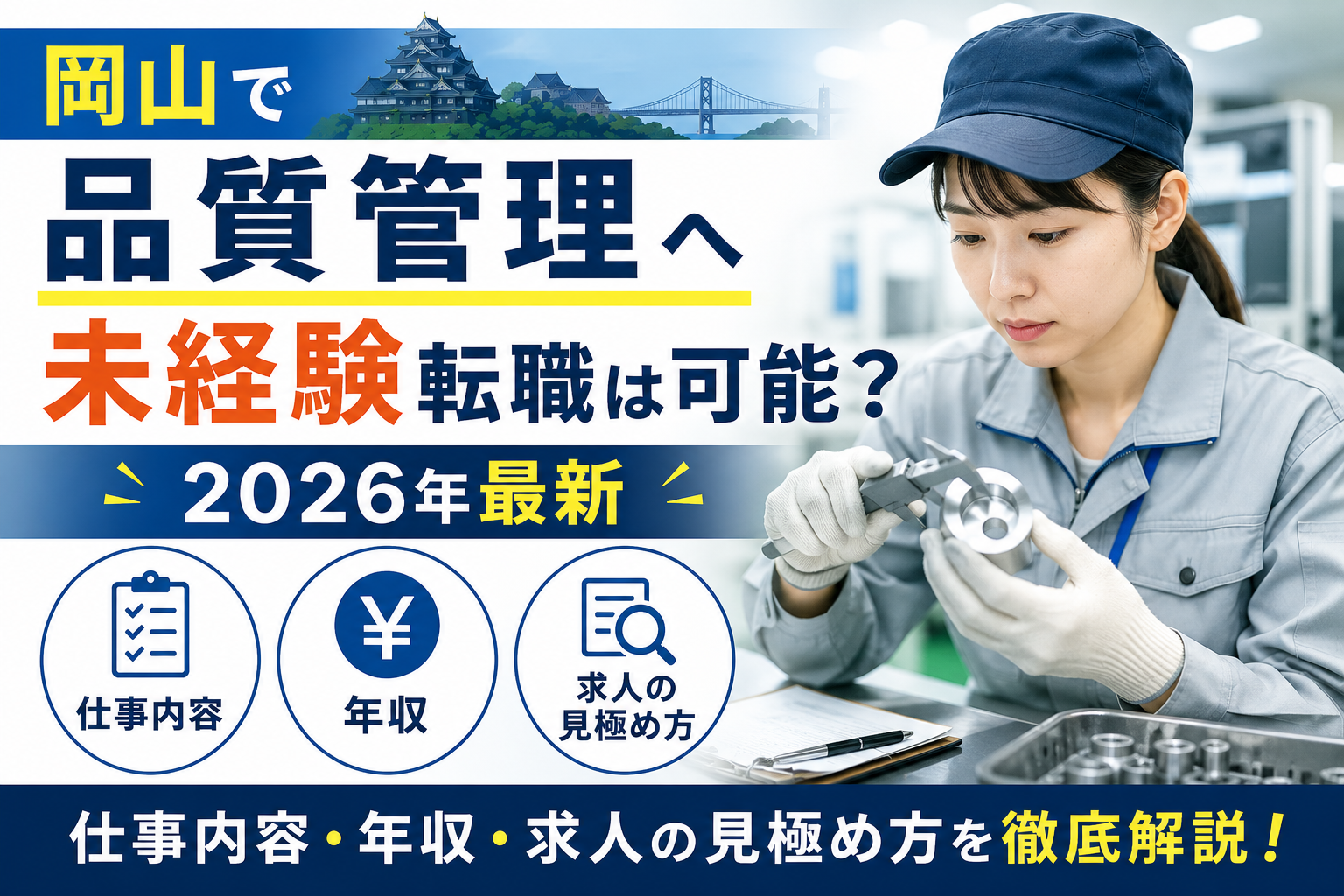 岡山品質管理転職