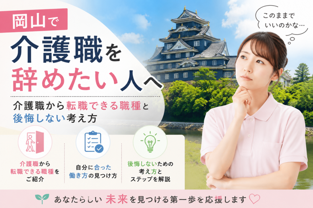 岡山j介護職から転職