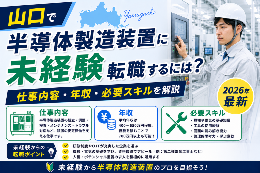 山口半導体製造装置へ転職