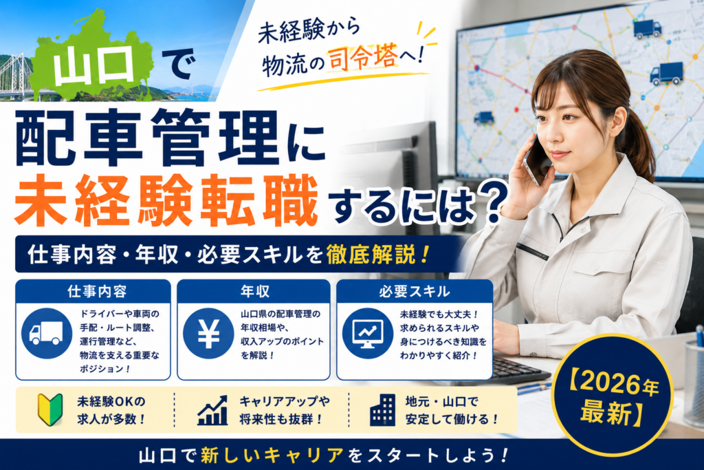 山口配車管理未経験転職