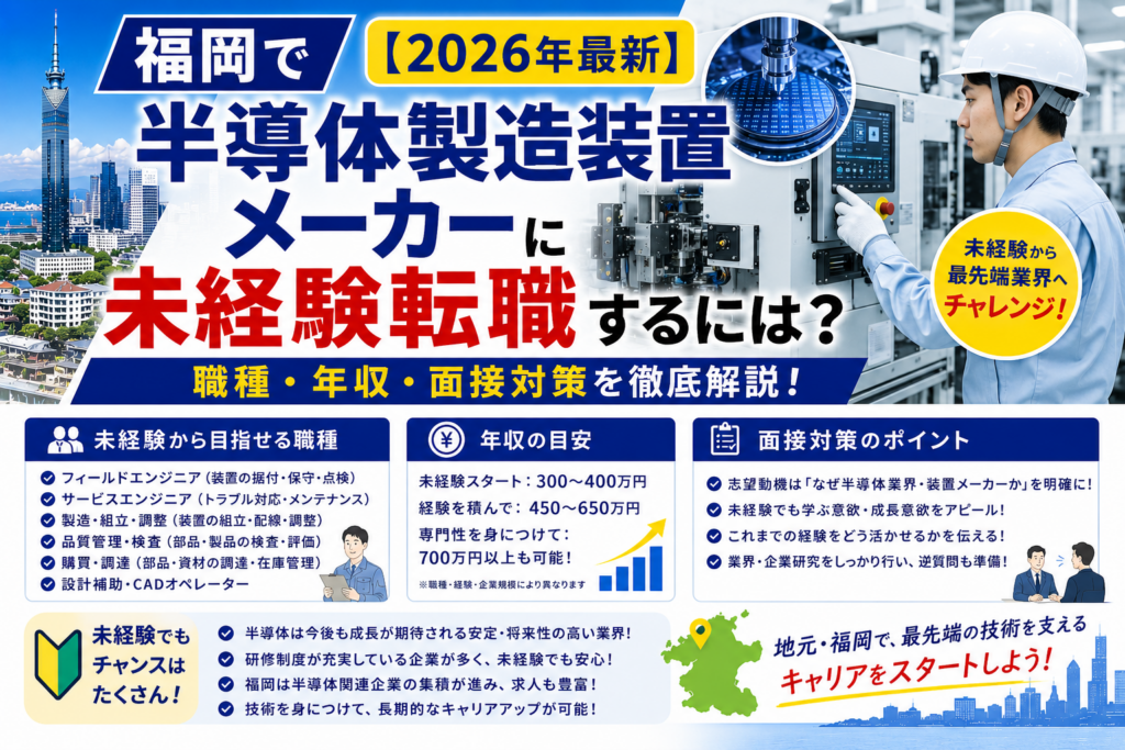 福岡半導体装置メーカ転職