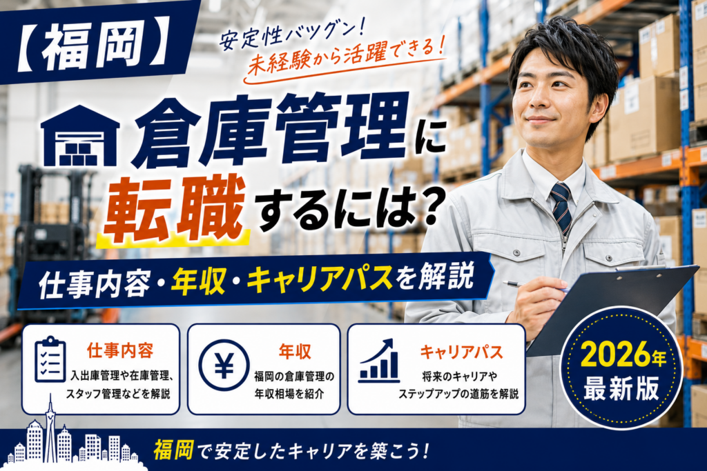 福岡倉庫管理への転職